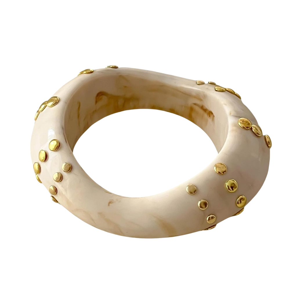 Studded Acrylic Bangles
