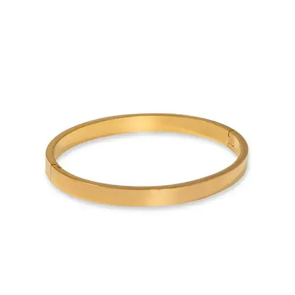 Gold Cuff Bangle