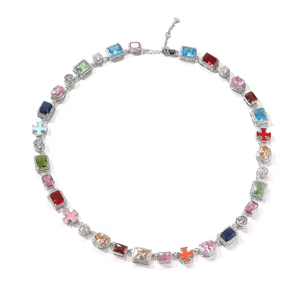 Taste Like Candy Necklace "Silver"