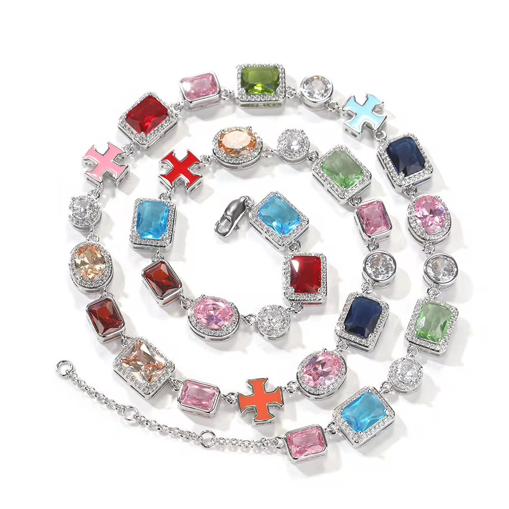 Taste Like Candy Necklace "Silver"