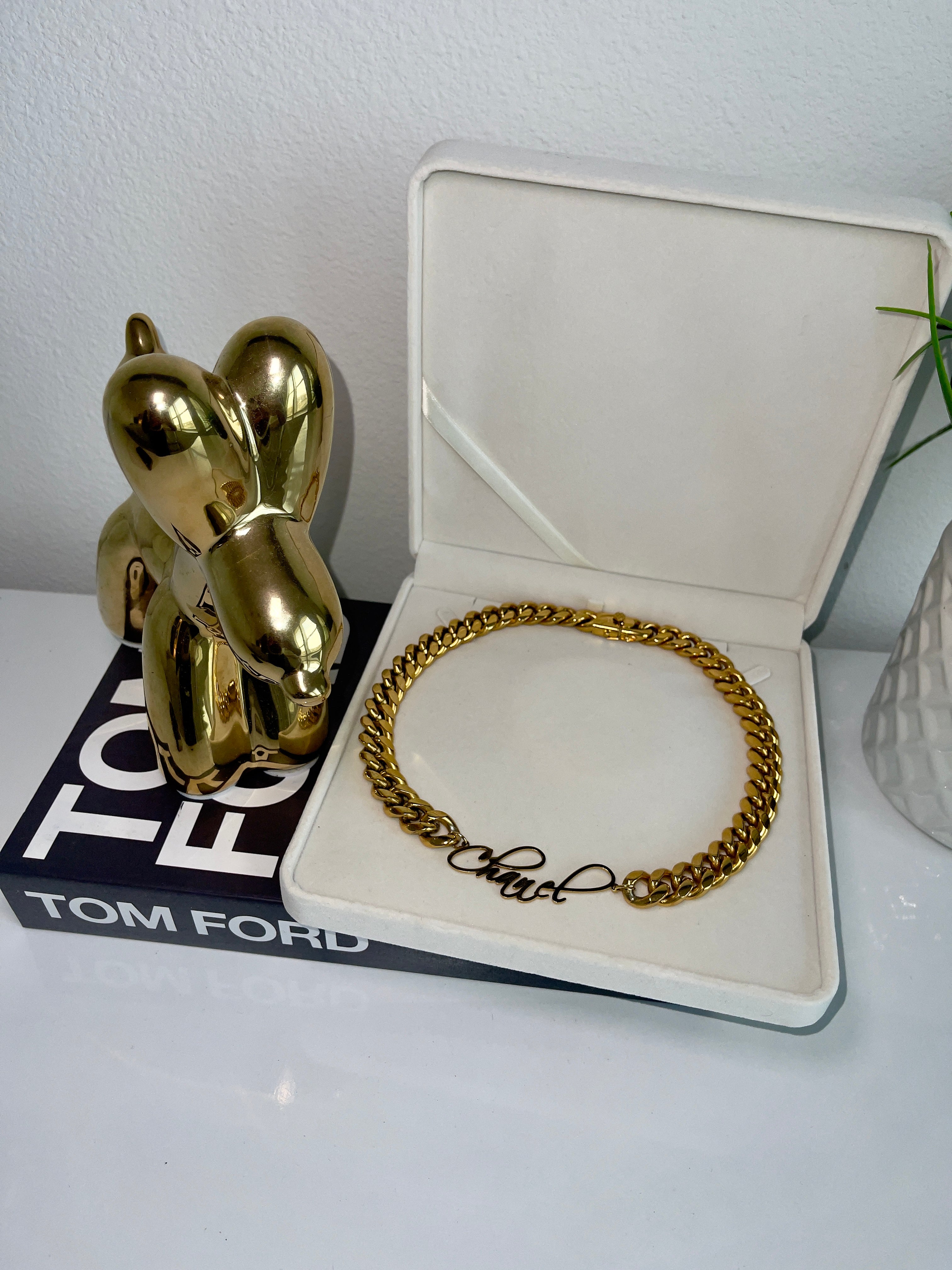 Golden Signature Necklace