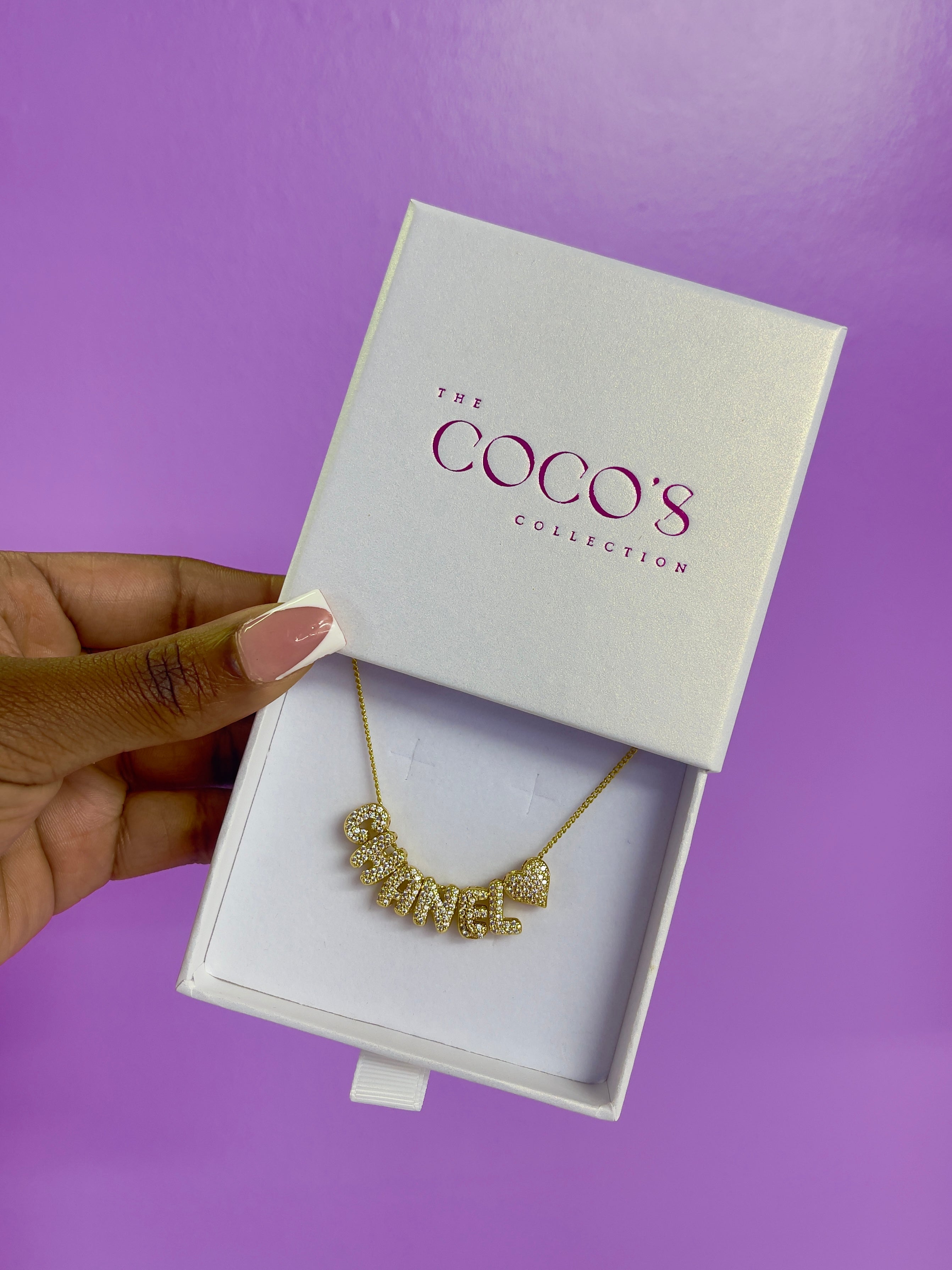 Lover Girl Custom Name Necklace