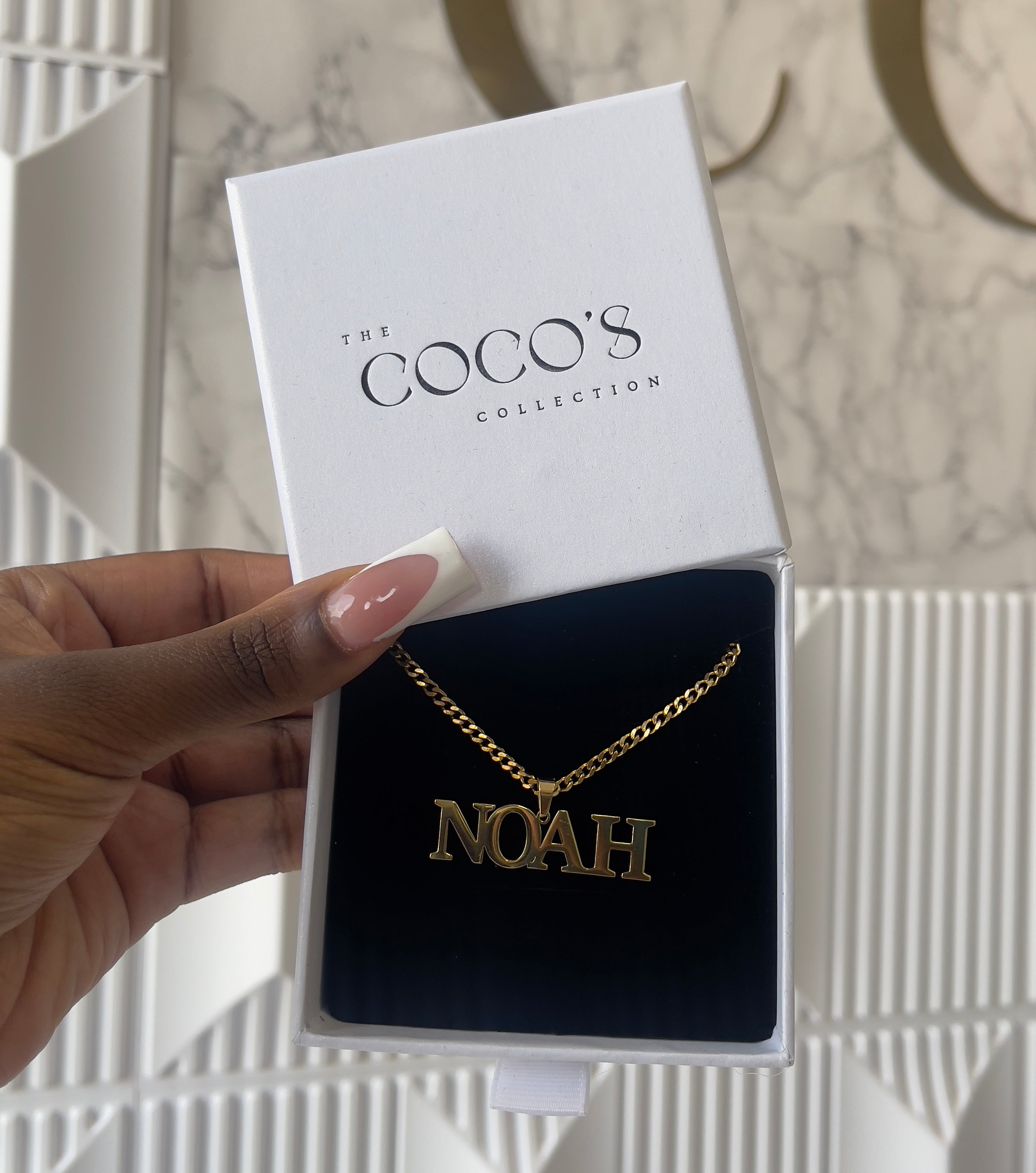 Boys Custom Name Necklace (Ships within 2-3 Weeks)