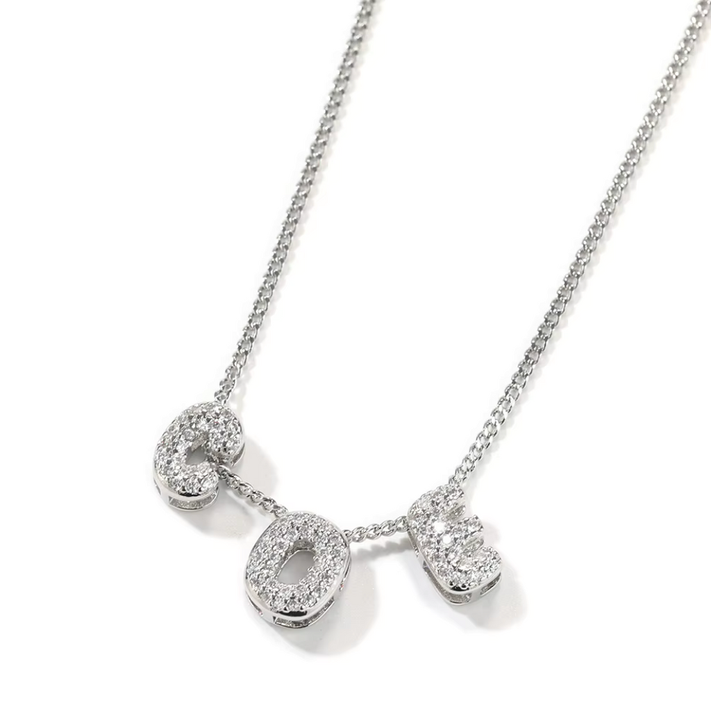 Lover Girl Custom Name Necklace