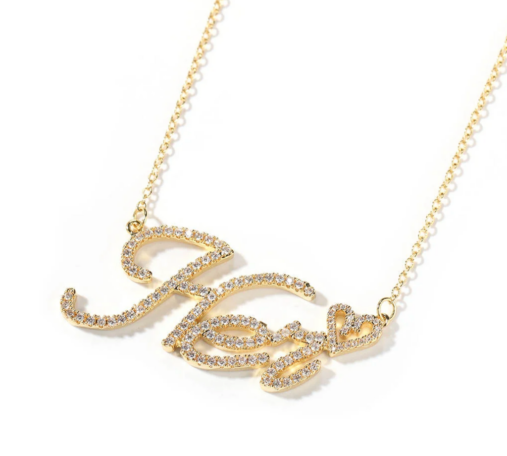 Heart Signature Necklace (Ships Within 2-3 Weeks)