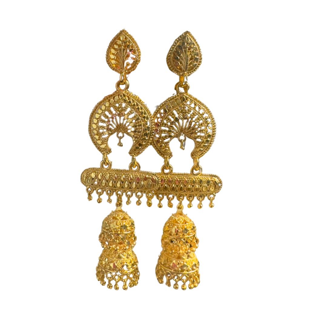Temple Majesty Drop Earrings