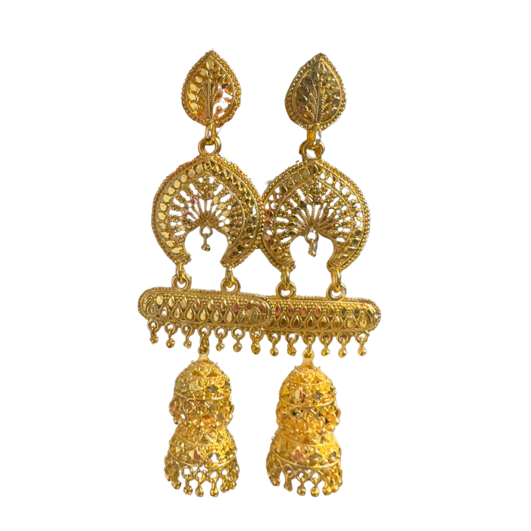 Temple Majesty Drop Earrings