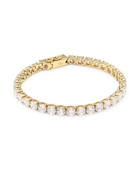 Classic Tennis Bracelet "Gold"