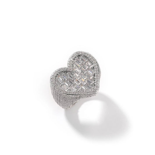 Heart Made Of Ring "Silver"