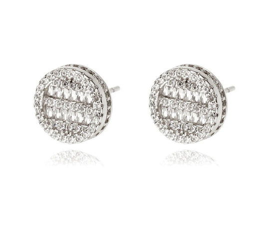 That Rich Girl Earrings "Silver"