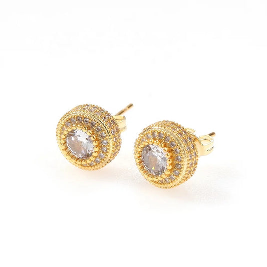 Diamond Princess Earrings "Gold"