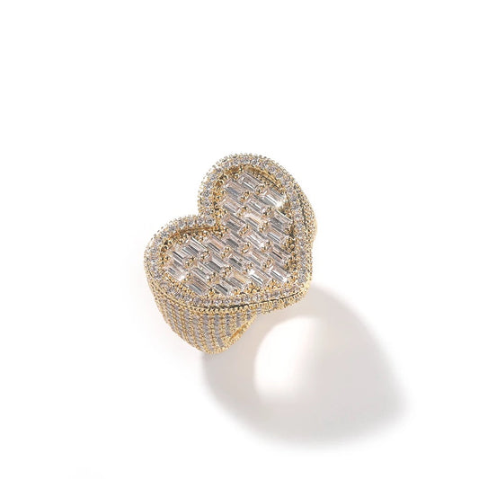 Heart Made Of Ring "Gold"